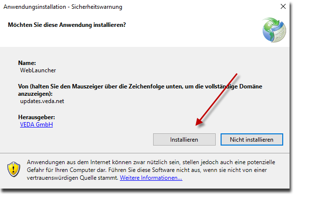 ClickOnce-Installation